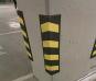 Odboje elastyczne żółto-czarne, zabezpieczenia słupów garażów podziemnych, pianki ostrzegawcze